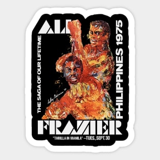 Thrilla in Manila Sticker